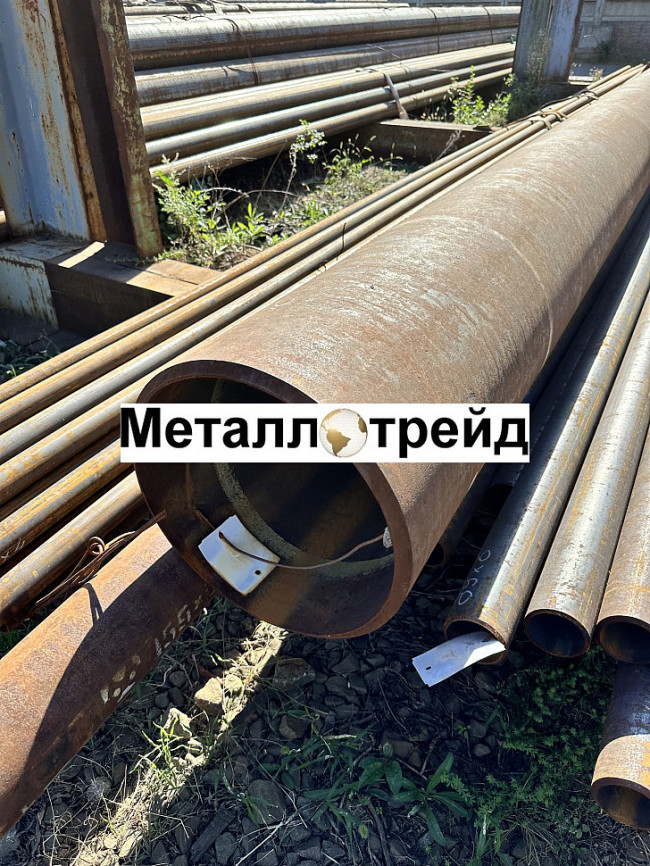 Труба электросварная 17Г1С-У 630x9 мм под заказ